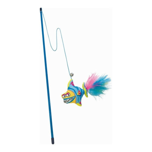 Cat Toy Wand Gloria Guppy Fish