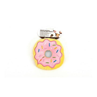 Puha kutyajáték Gloria Frosty Donut Pink
